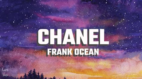 chanel pharrell lyrics|Frank Ocean – Chanel Lyrics .